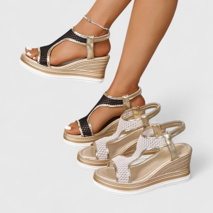 Stella | Women's Wedge Sandals with Arch Support