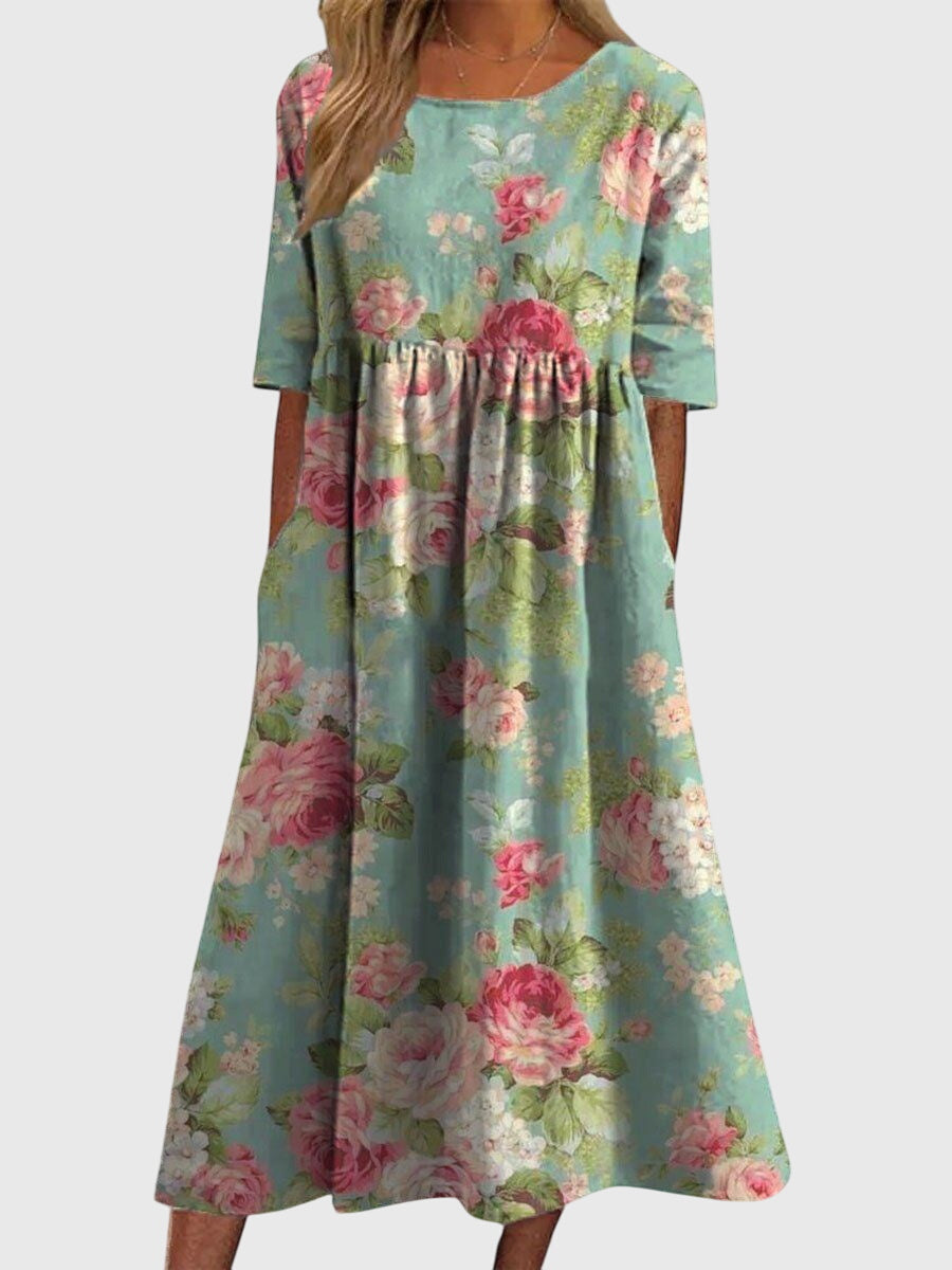 Penelope | Embroidered Maxi Dress