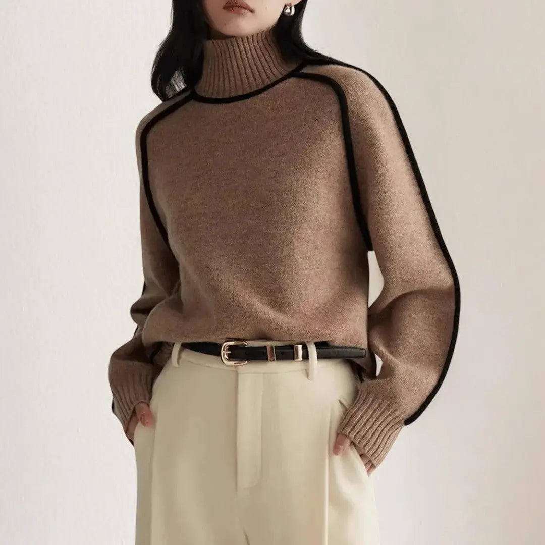 Madison | Women's Knit Turtleneck Sweater
