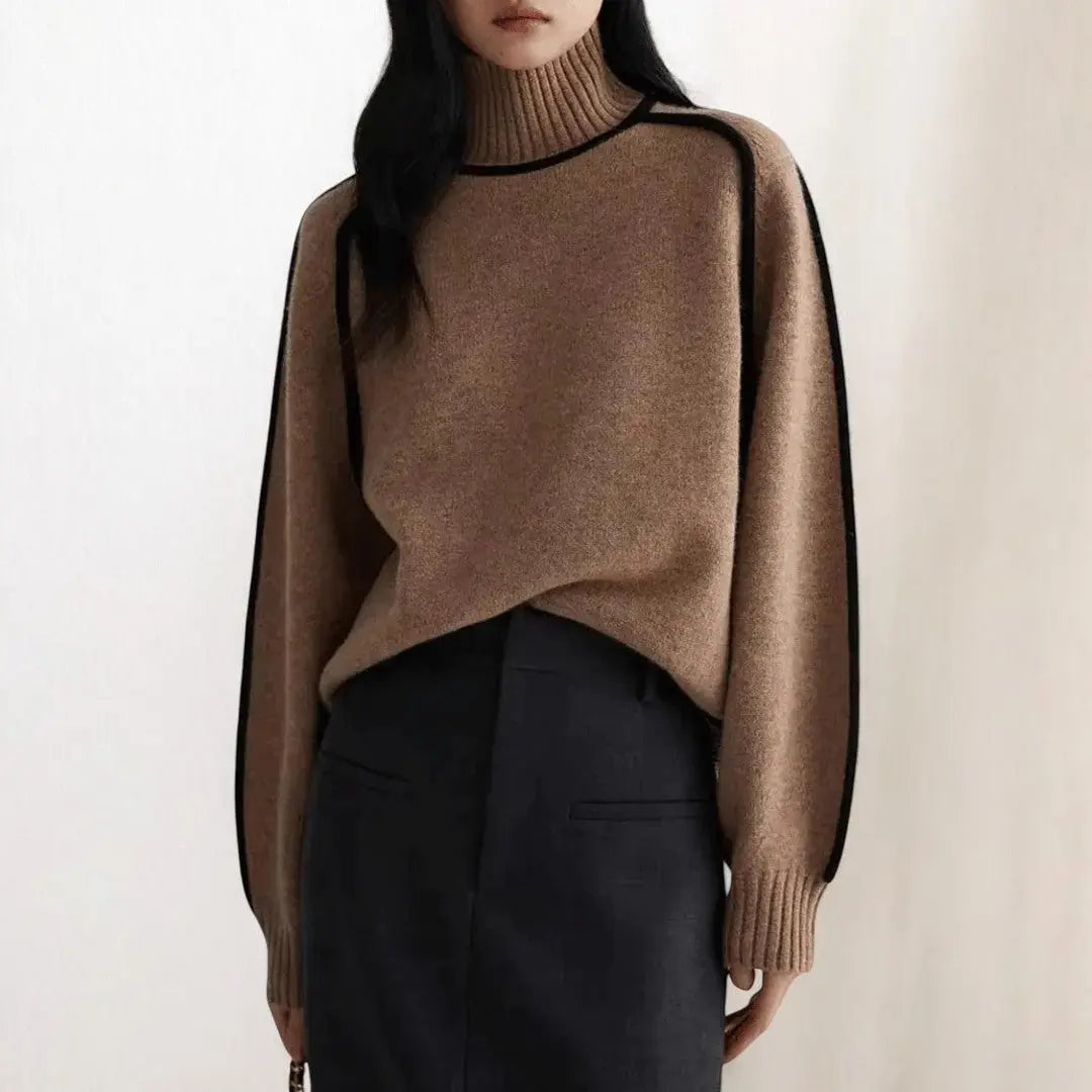 Madison | Women's Knit Turtleneck Sweater