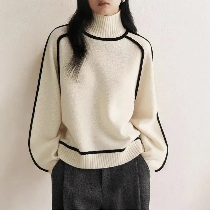 Madison | Women's Knit Turtleneck Sweater