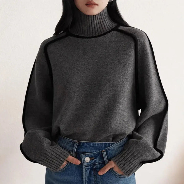Madison | Women's Knit Turtleneck Sweater