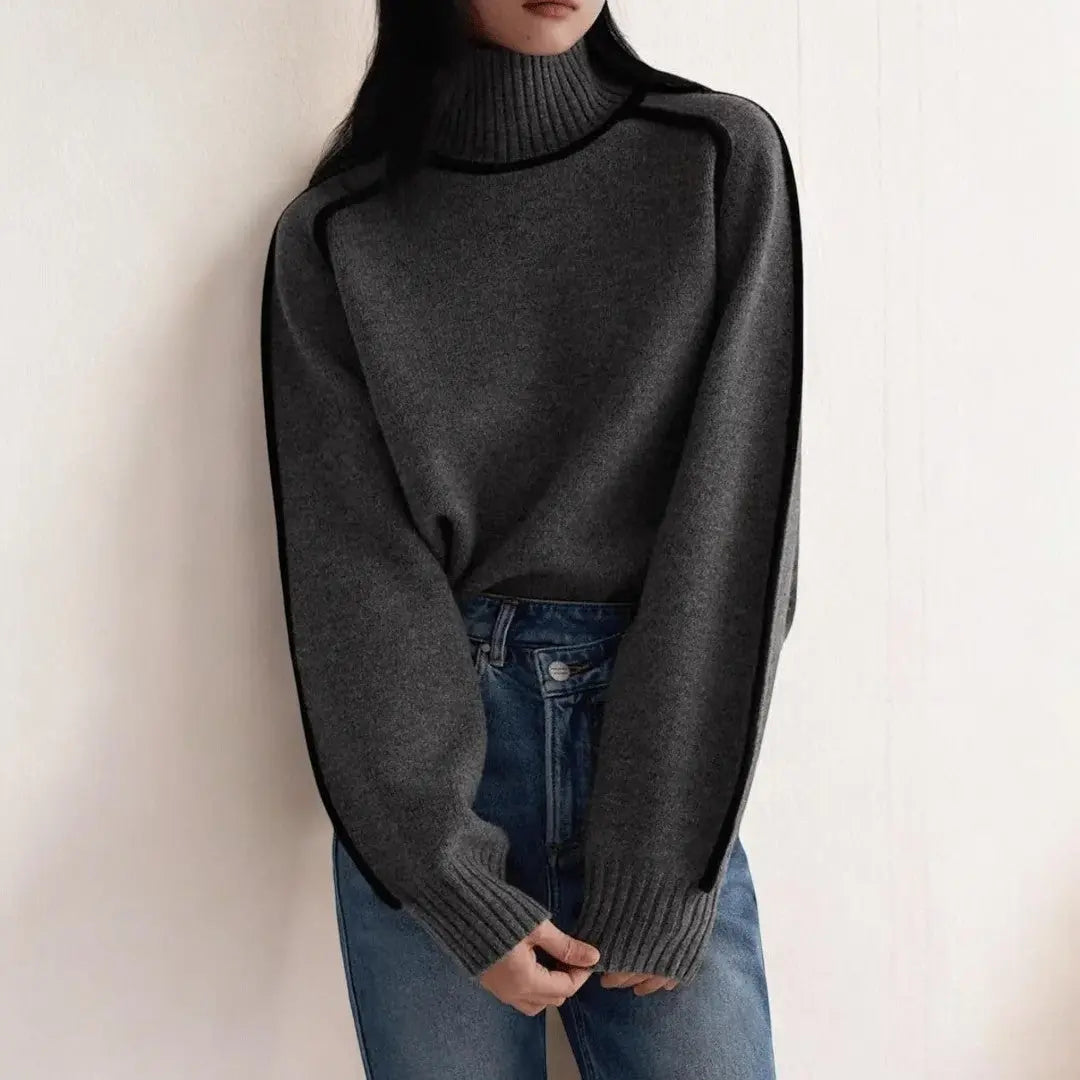 Madison | Women's Knit Turtleneck Sweater