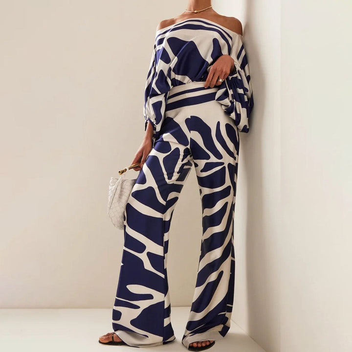 Margot | Off Shoulder Top and Pants Summer Set