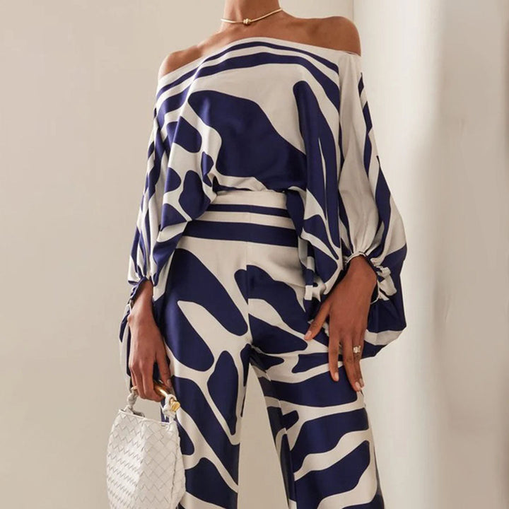 Margot | Off Shoulder Top and Pants Summer Set
