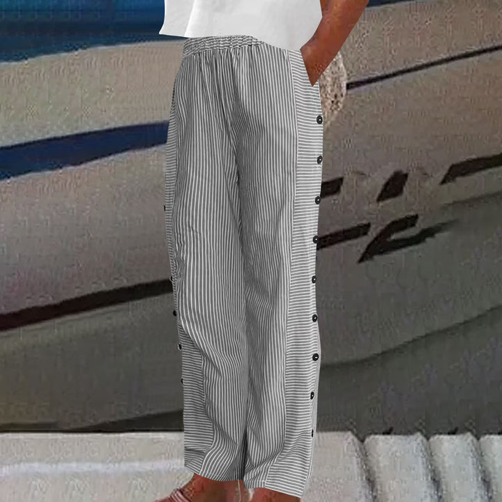 Brooke | Striped Wide Leg Pants