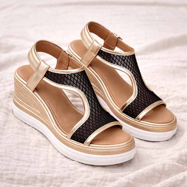 Stella | Women's Wedge Sandals with Arch Support