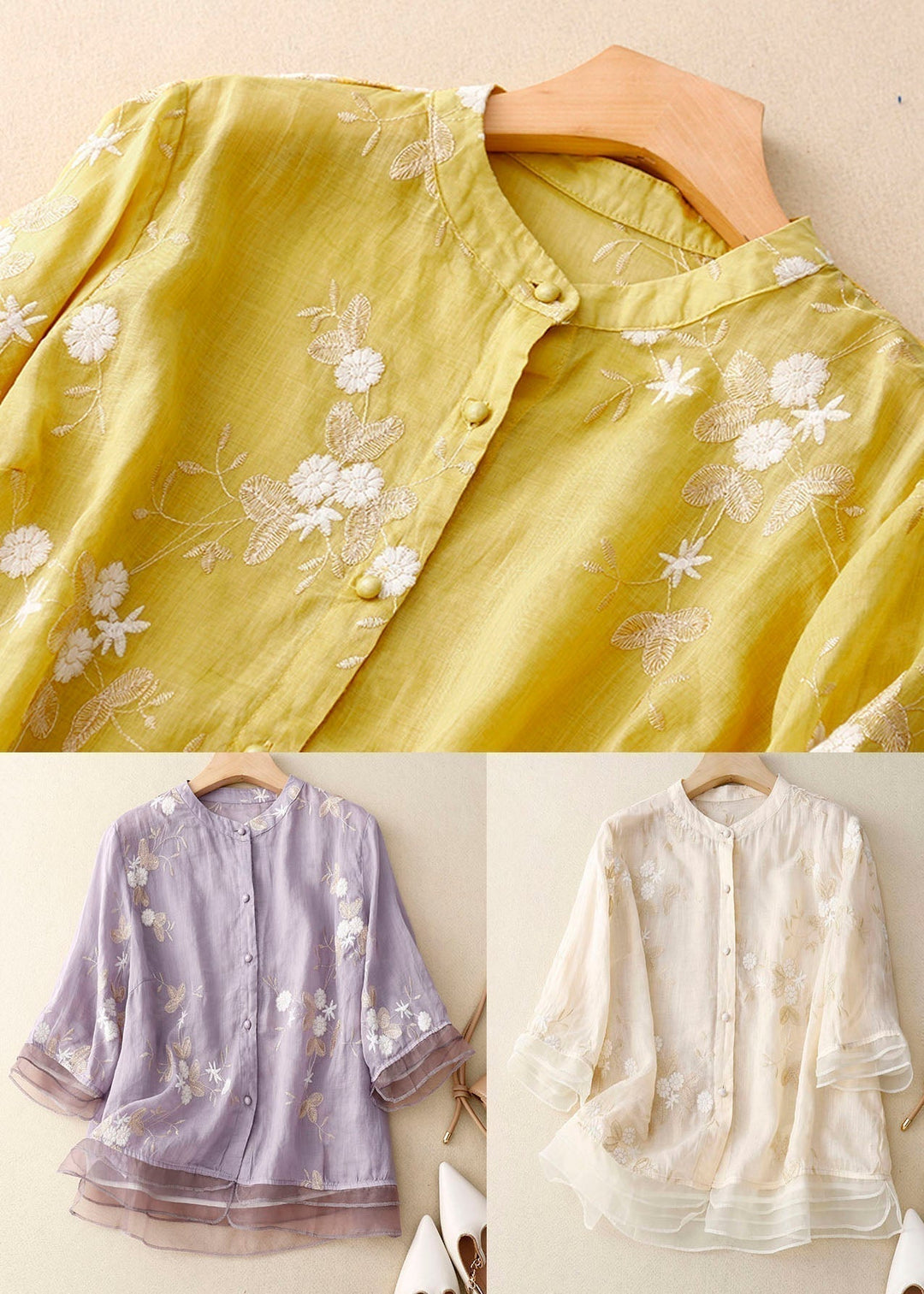 Bridget | Women's Embroidered Blouse