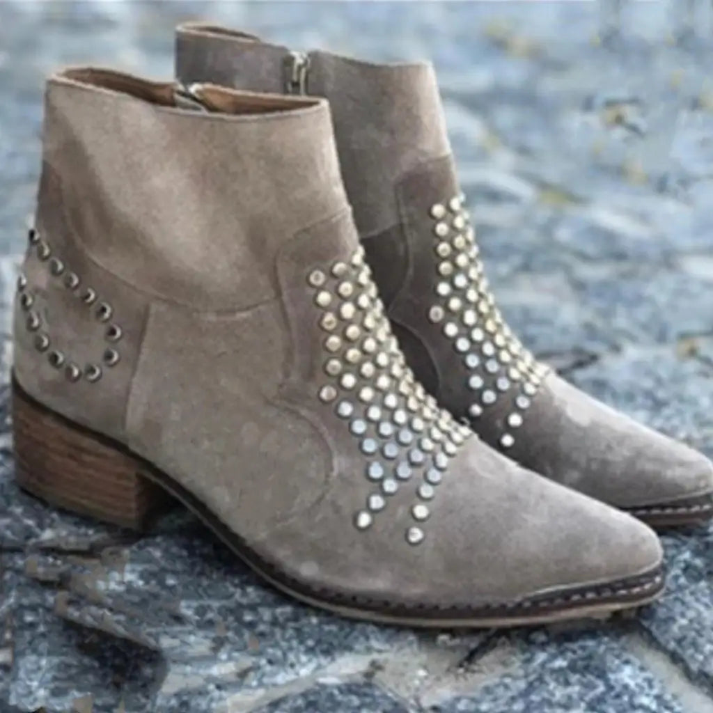 Eustacia | Women's Studded Ankle Boots