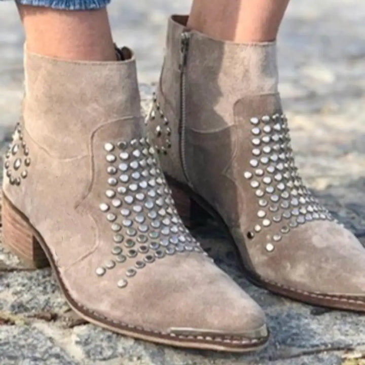 Eustacia | Women's Studded Ankle Boots