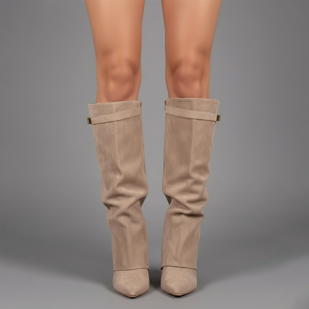 Valentina | Women's Buckle Over The Knee Boots