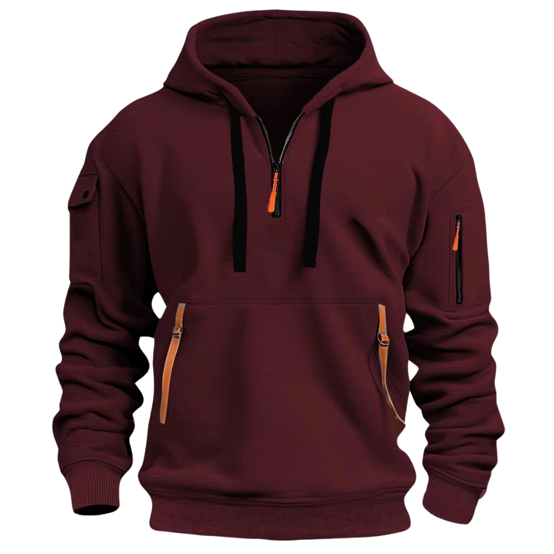 Carter | Men's Zip Up Hoodie
