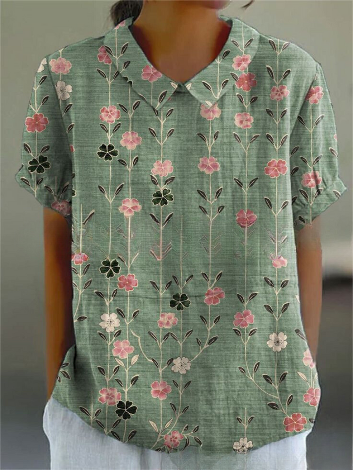 Iris | Women's Floral Shirt