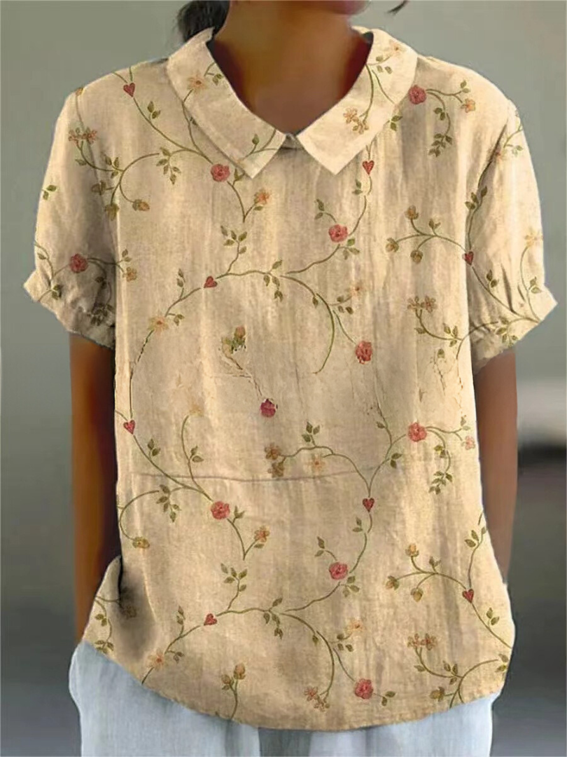 Iris | Women's Floral Shirt