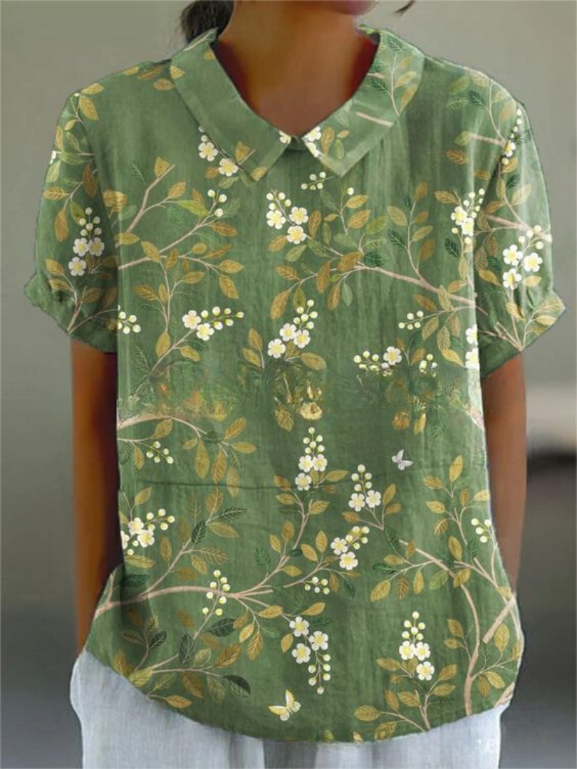 Iris | Women's Floral Shirt