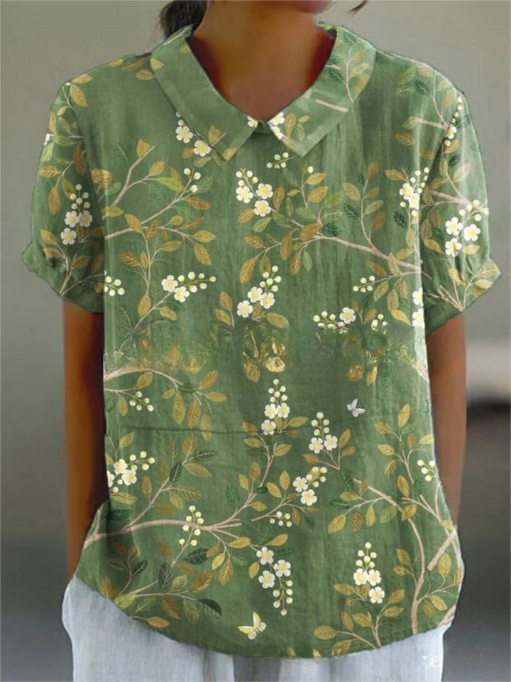 Iris | Women's Floral Shirt