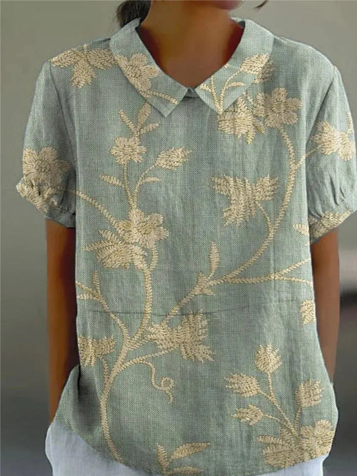 Iris | Women's Floral Shirt