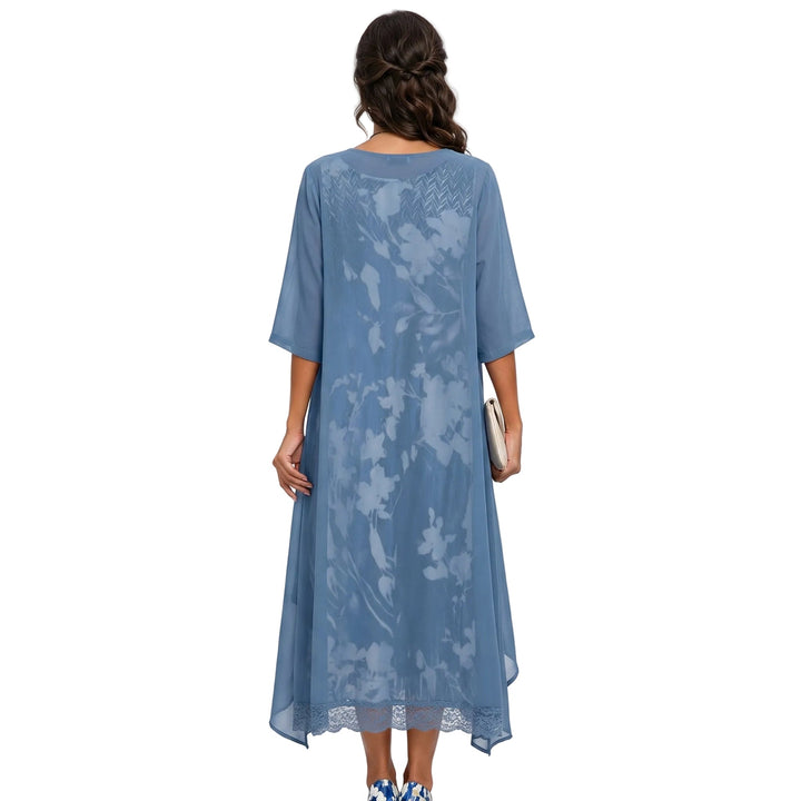 Bernadetta | Women's Floral Maxi Dress and Cardigan Set