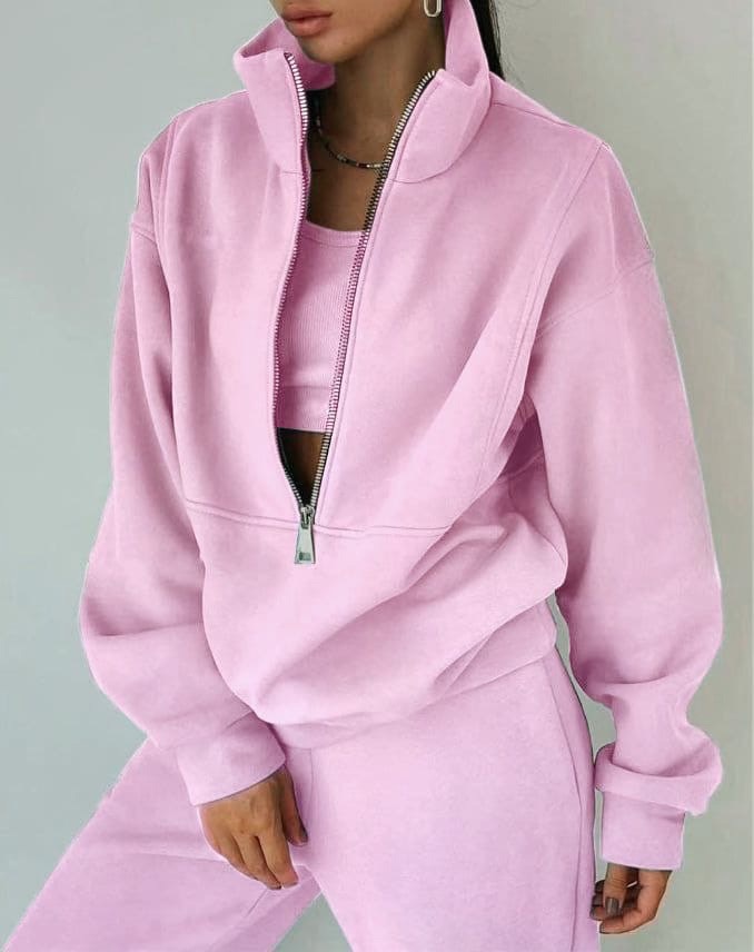 Daniela | Women's Two-Piece Half-Zip Set