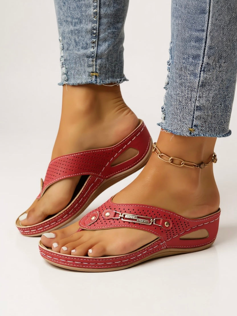 Daphne | Women's Orthopedic Platform Wedge Sandals