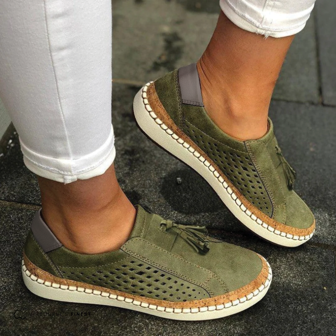 Renata | Women's Platform Slip-On Sneakers