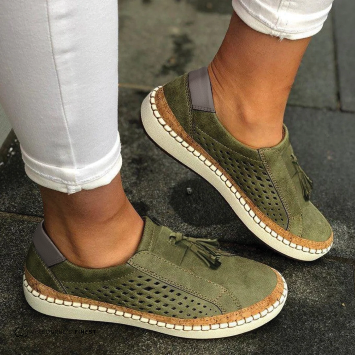 Renata | Women's Platform Slip-On Sneakers