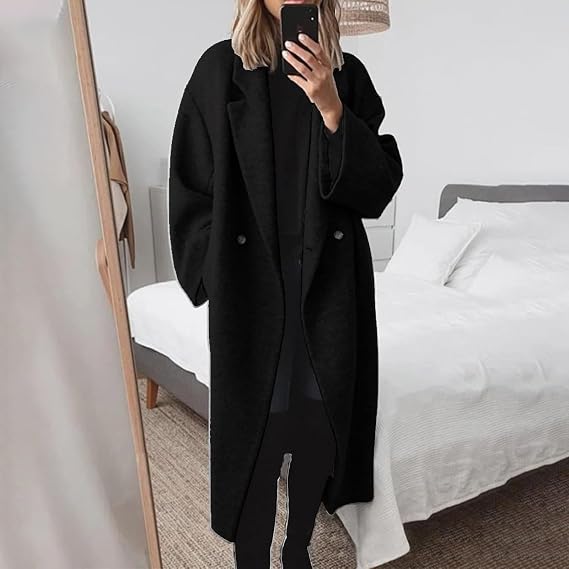 Juliana | Women's Double Breasted Long Coat