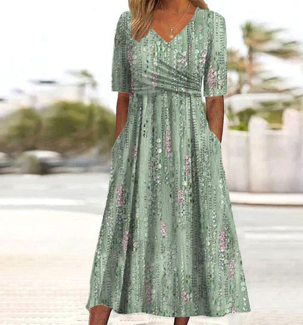 Juliette | Floral A-Line Summer Dress