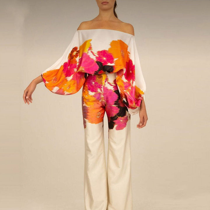 Margot | Off Shoulder Top and Pants Summer Set
