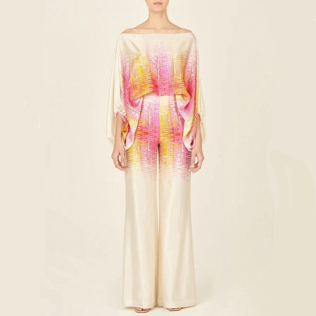 Margot | Off Shoulder Top and Pants Summer Set