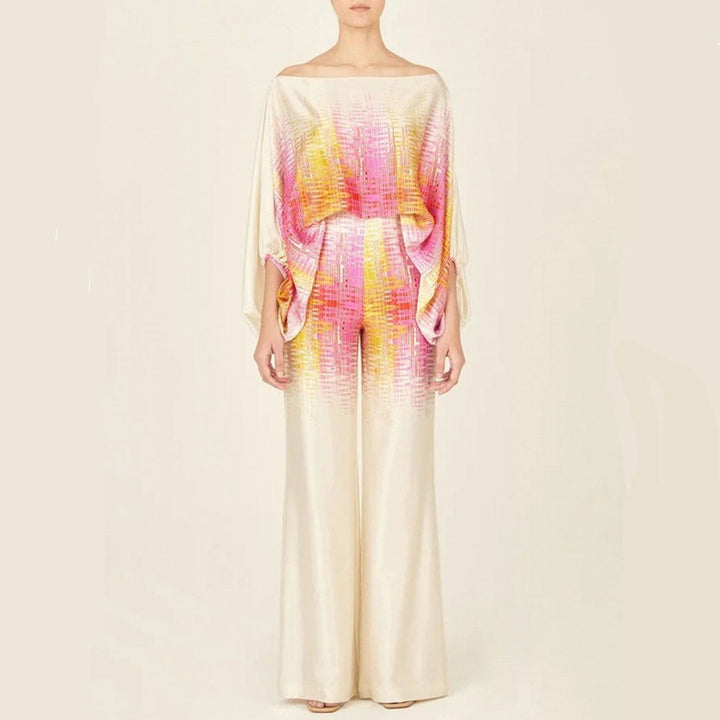 Margot | Off Shoulder Top and Pants Summer Set