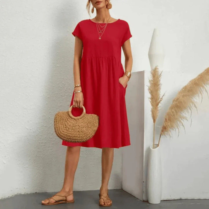 Lillian | Midi Sundress with Flowy Fit
