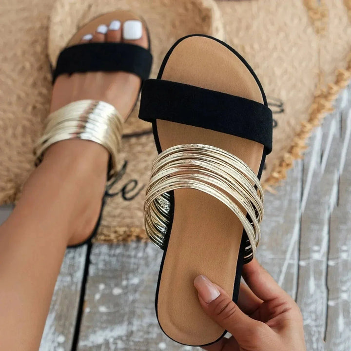 Camilla | Women's Suede Orthopedic Slides