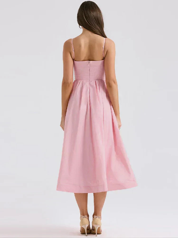 Concetta | Wedding Guest Scoop Neck Dress