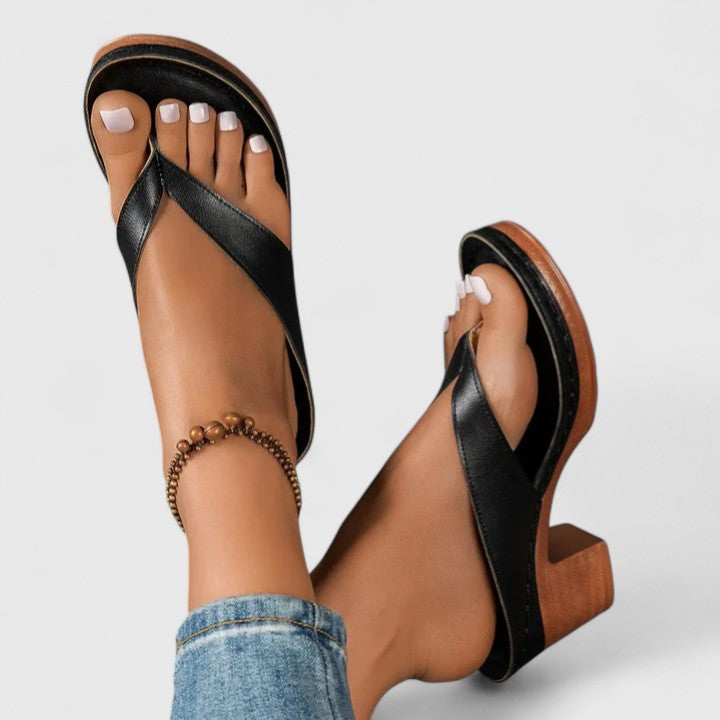 Vivian | Women's Orthopedic Block Heels with Arch Support