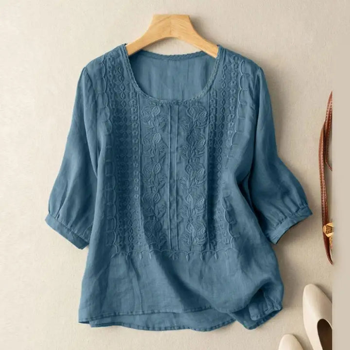 Penny | Women's Embroidered Blouse
