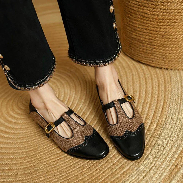 Eleanor | Women's Orthopedic Mary Jane Shoes with Low Heel