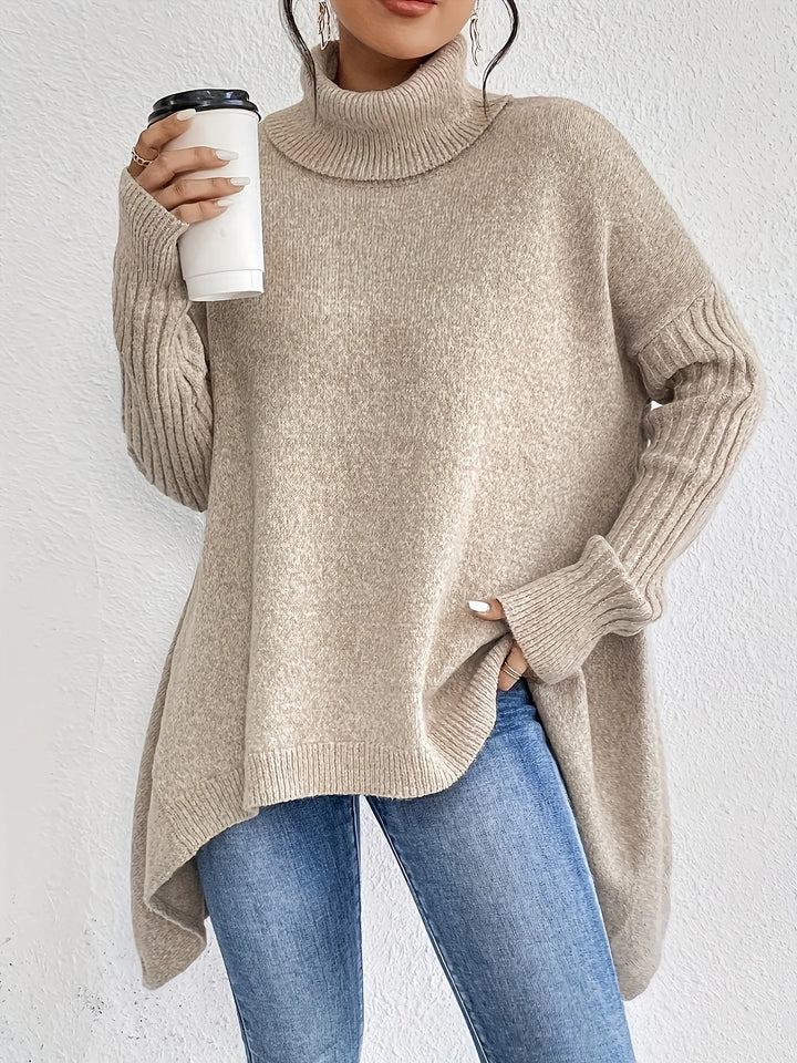 Constance | Women's Cashmere Turtleneck Sweater