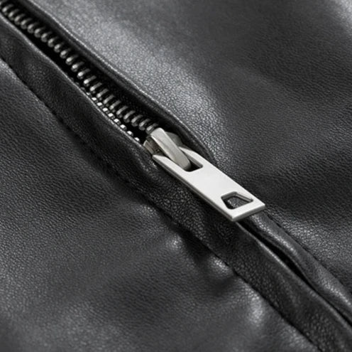 Jace | Men's Leather Bomber Jacket