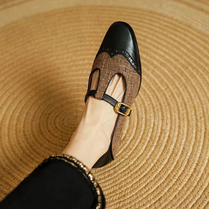 Eleanor | Women's Orthopedic Mary Jane Shoes with Low Heel