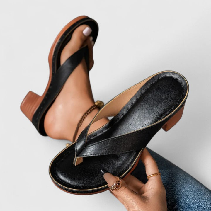 Vivian | Women's Orthopedic Block Heels with Arch Support
