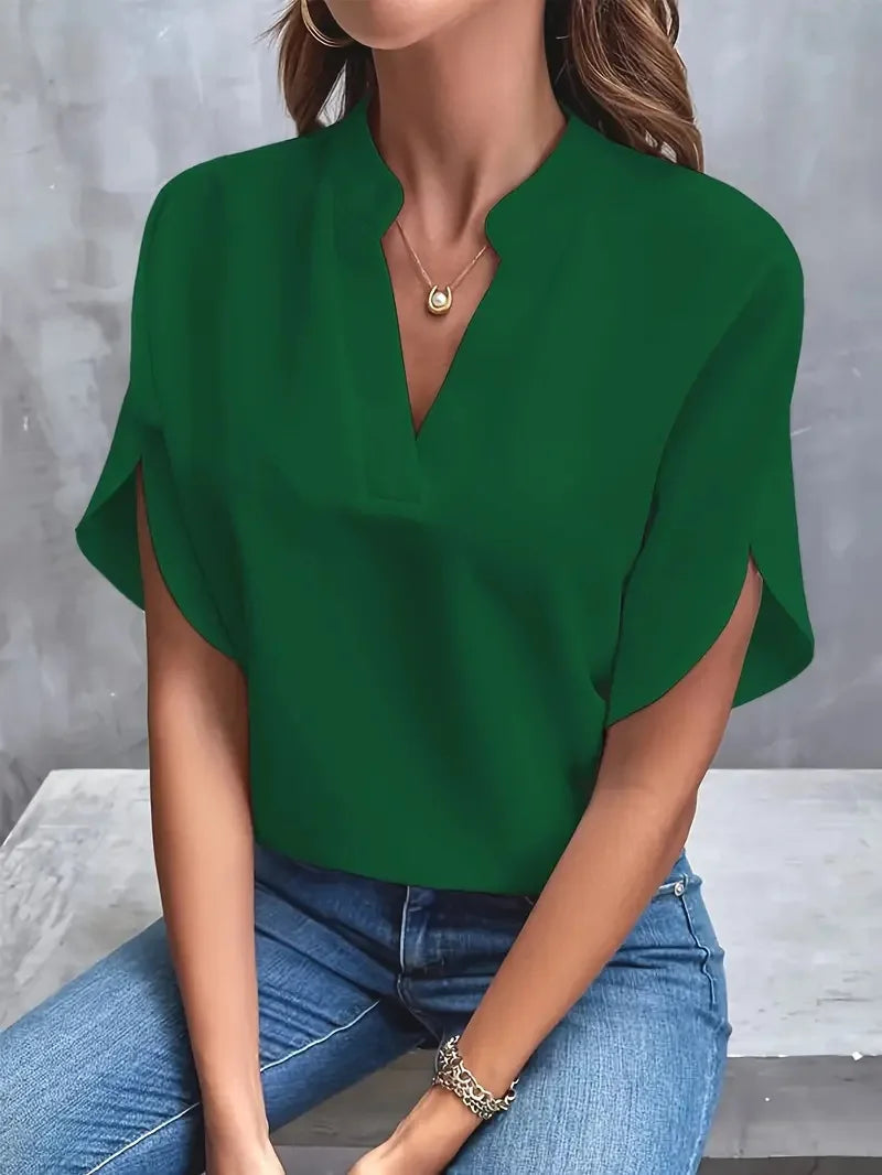Brooke | V-Neck Blouse