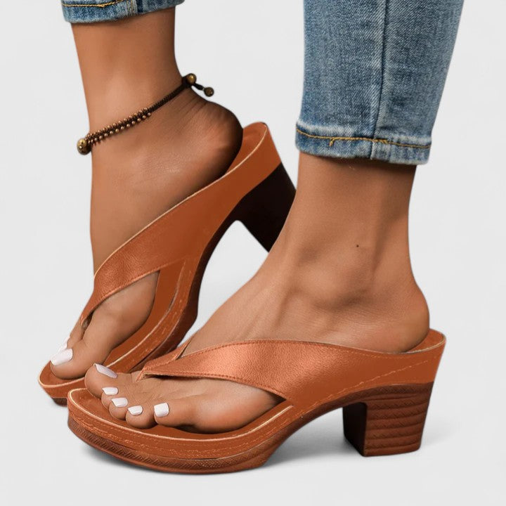 Vivian | Women's Orthopedic Block Heels with Arch Support