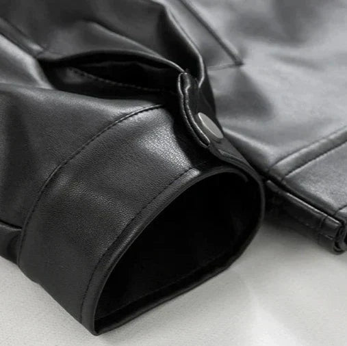 Jace | Men's Leather Bomber Jacket