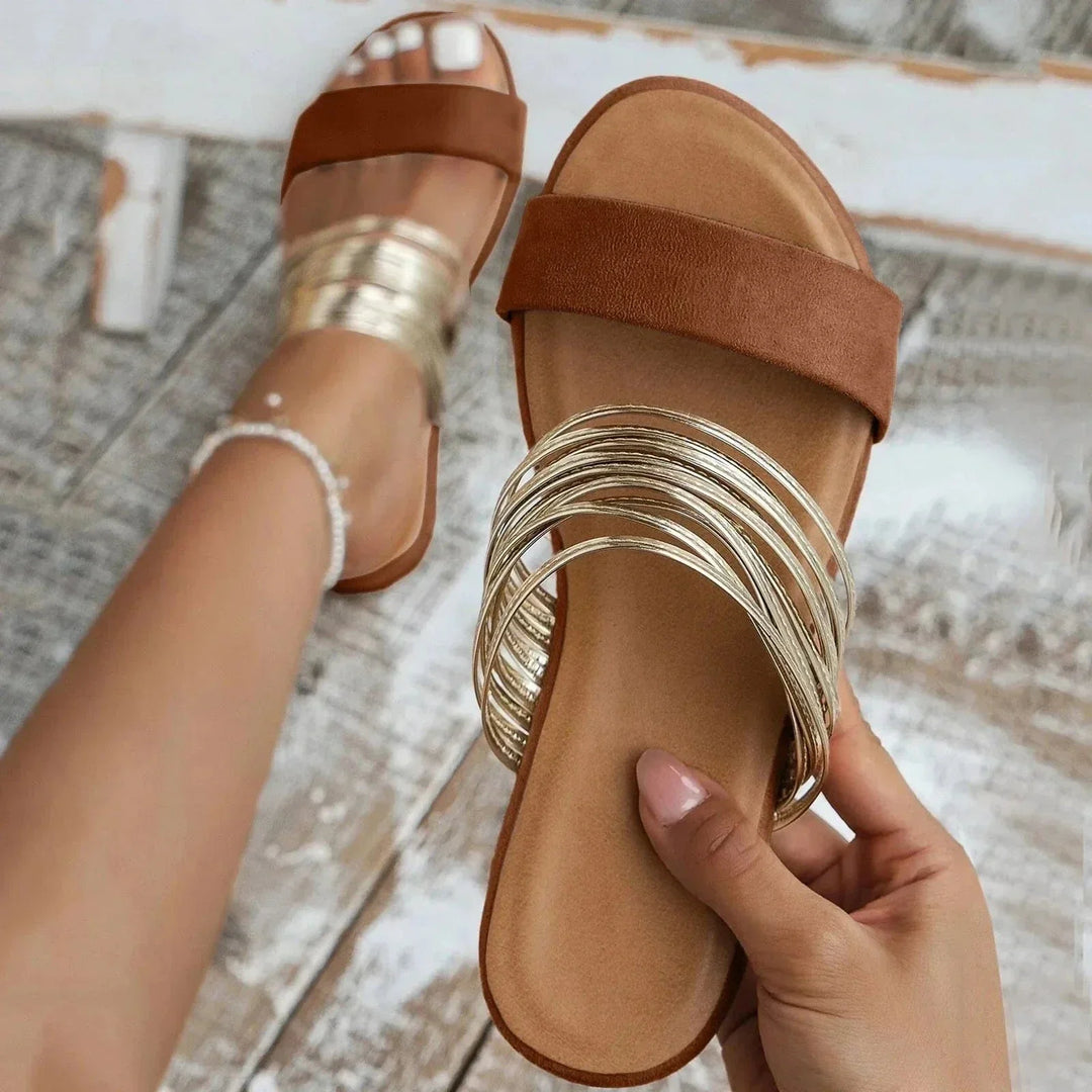 Camilla | Women's Suede Orthopedic Slides