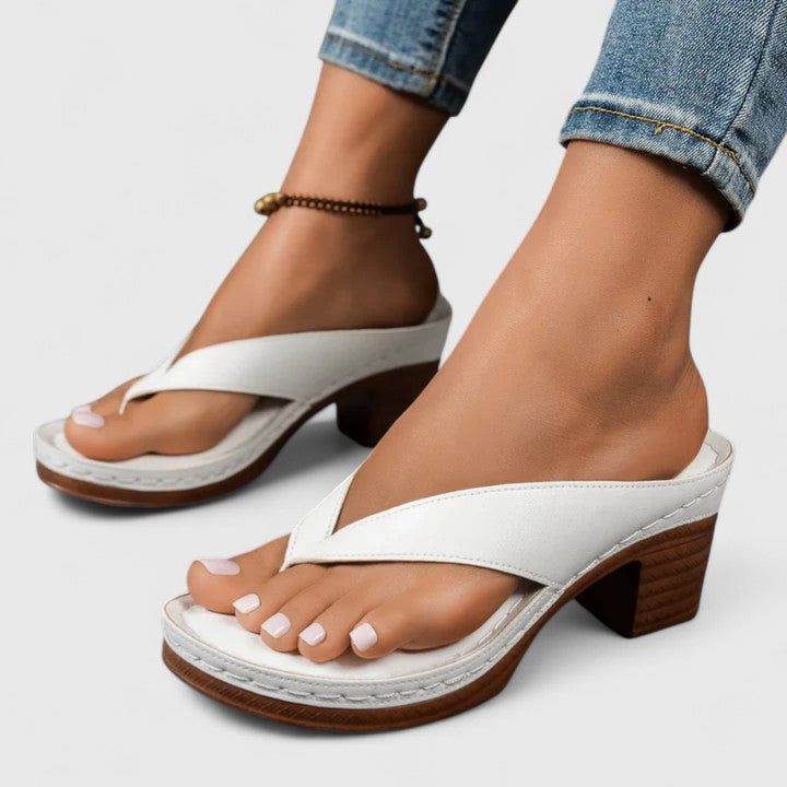 Vivian | Women's Orthopedic Block Heels with Arch Support