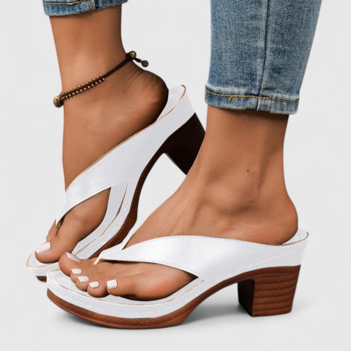 Vivian | Women's Orthopedic Block Heels with Arch Support