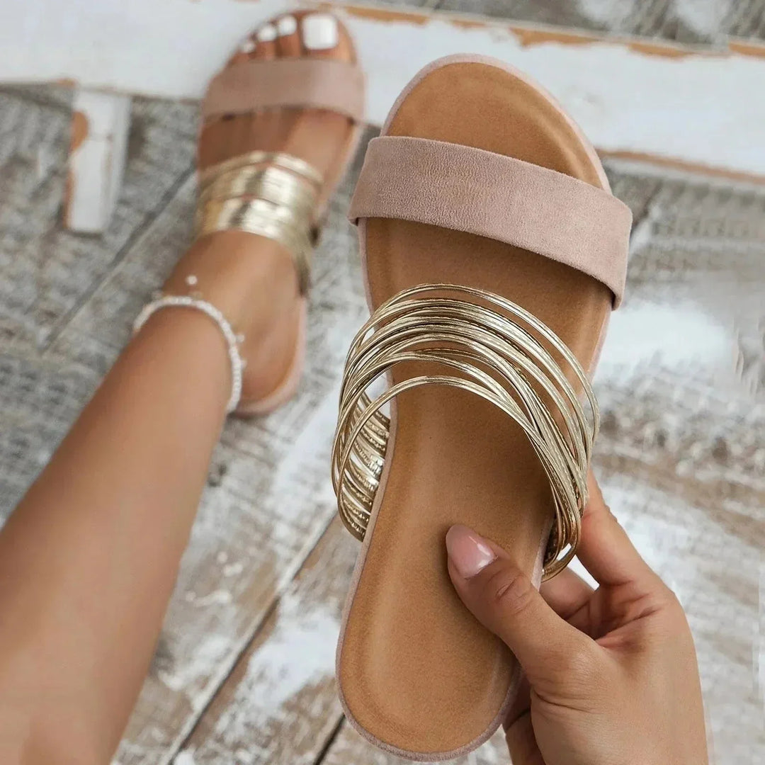 Camilla | Women's Suede Orthopedic Slides