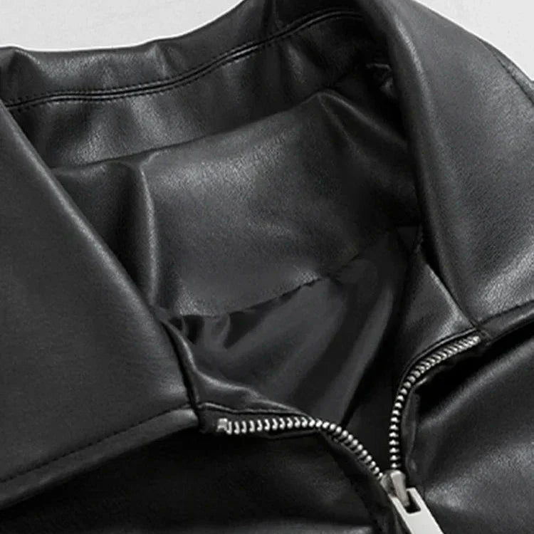 Jace | Men's Leather Bomber Jacket