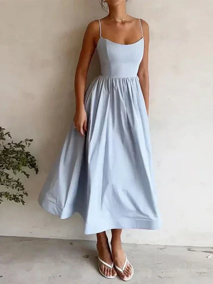 Concetta | Wedding Guest Scoop Neck Dress